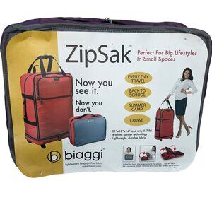 Biaggi ZipSak Purple Travel Bag